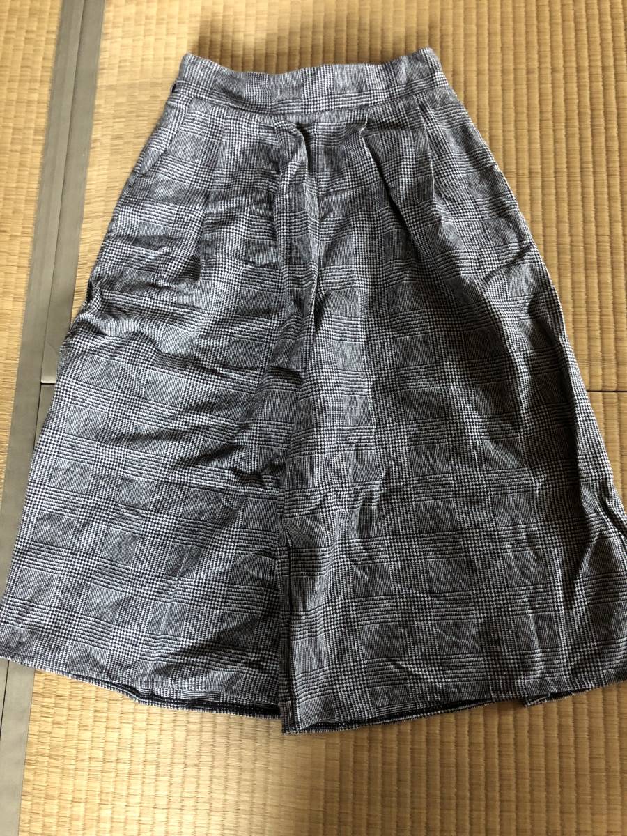 グレンチェックのスカンツ サイズL拍卖