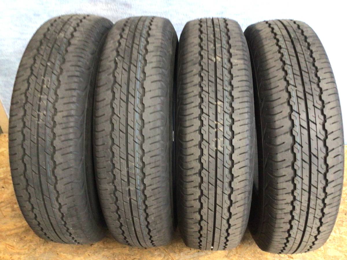 新車外し ジムニーシエラ ダンロップ グラントレック195/80R15 2023年製 4本セット拍卖