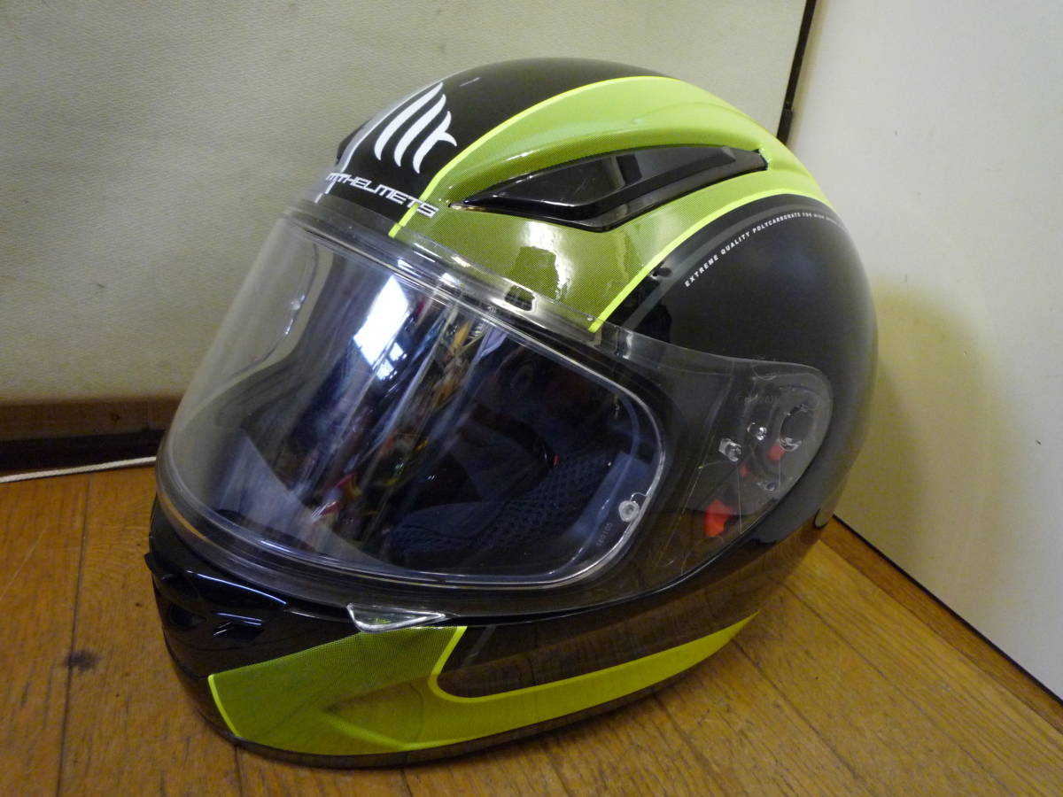 ◇中古 MT Helmets フルフェイスヘルメット サイズ XL 59cm~60cm 希少品 レアカラー拍卖