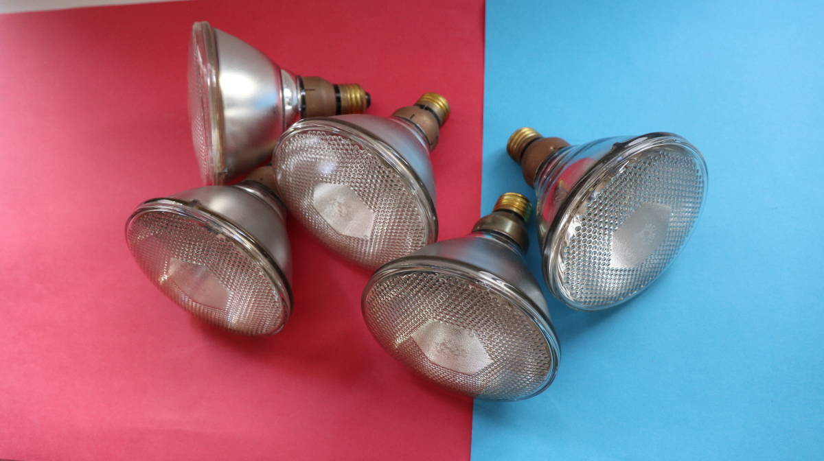 **中古   ナショナル national ハイビーム電球 110V75W-F 5本セット拍卖