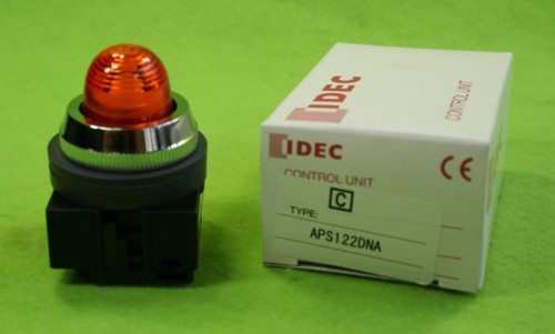 idec パイロットライト APS122DNA(φ25,LED,AC/DC24V)アンバー拍卖