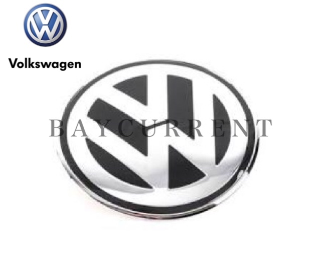 【正規純正品】 フォルクス ワーゲン リア エンブレム (クローム/グレー) VW ニュービートル New Beetle 1C0853630KWV9 リヤ エンブレム拍卖