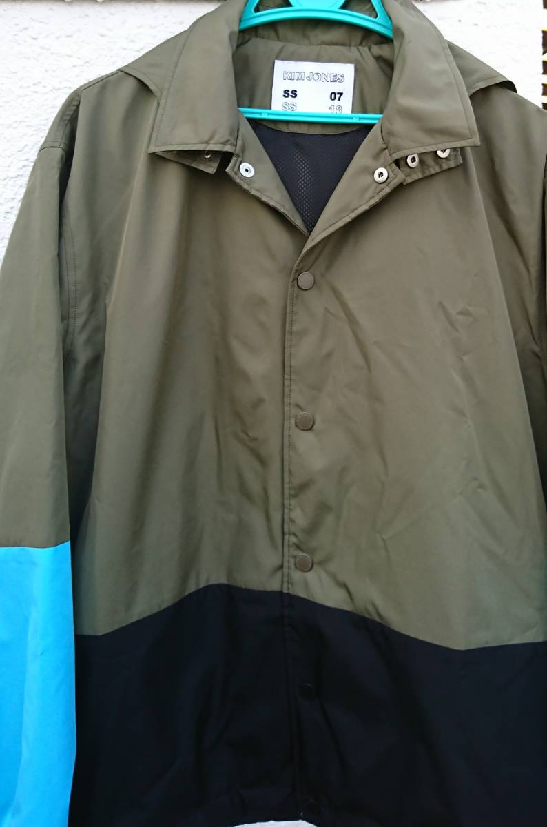 国内正規新品 GU × KIM JONES カラーブロック フーディ ジャケット SIZE L HOODED JACKET Dior Virgil Abloh キムジョーンズ拍卖