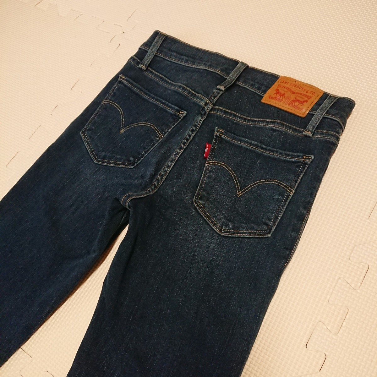 Levi's 312 SHAPING SLIM ジーンズ デニム ジーパン ストレッチ アジアンフィット リーバイス 濃紺 24拍卖
