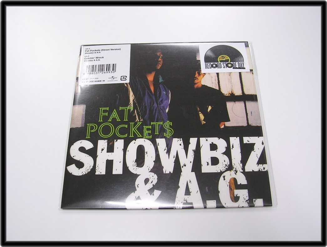 2018限定【SHOWBIZ & A.G. FAT POCKETS 7インチ盤 Catchin' Wreck レコード ヒップホップ】拍卖