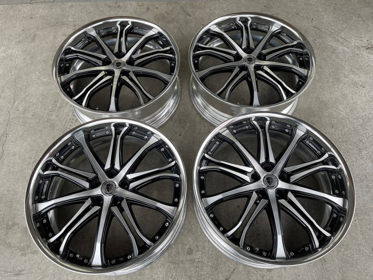 ワーク シュバートSC6 22インチ 4本セット アルファード ヴェルファイア ハリアー エルグランド CX−5 CHーR拍卖