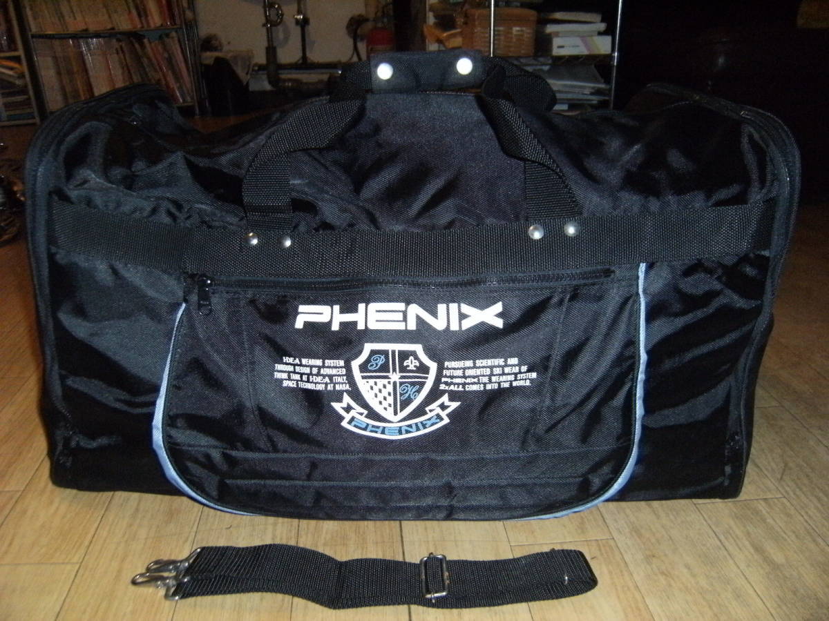 昭和レトロ★日本製 90年代★当時物 PHENIX フェニックス スキー ショルダーバック ボストンバック 荷物★スノーボード レジャー 登山 旅行拍卖
