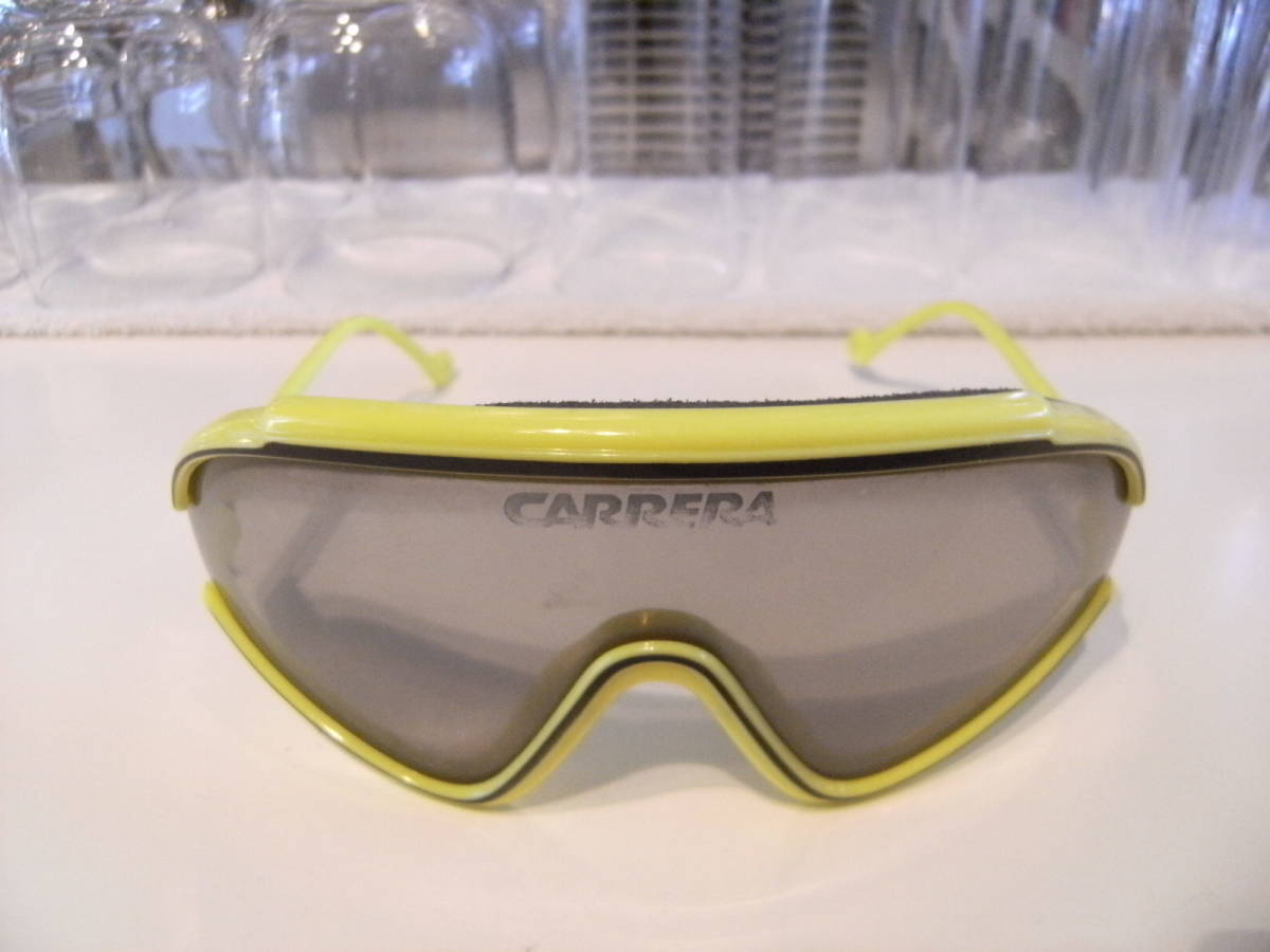 昭和レトロ 当時物★オーストリア製★軽量 カレラ サングラス CARRERA★自転車 スキー ゴルフ ヤンキー ランニング 登山 旧車 ボディビル拍卖