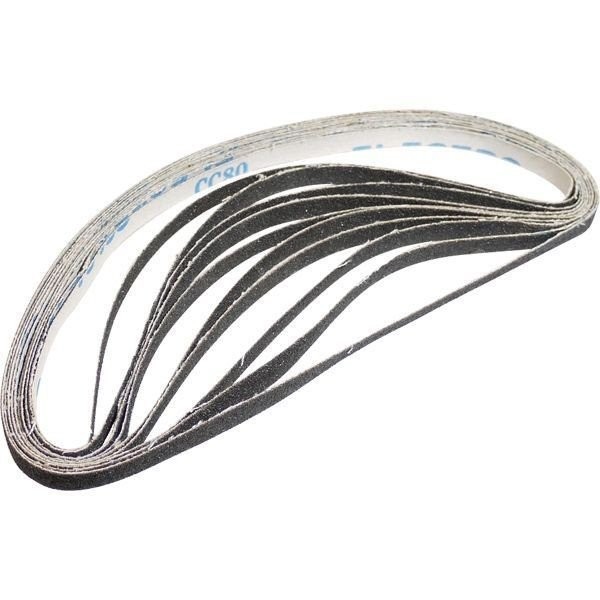 ベルトペーパー #80 10mm×600mm ベルトサンダー用 10枚入 10019拍卖