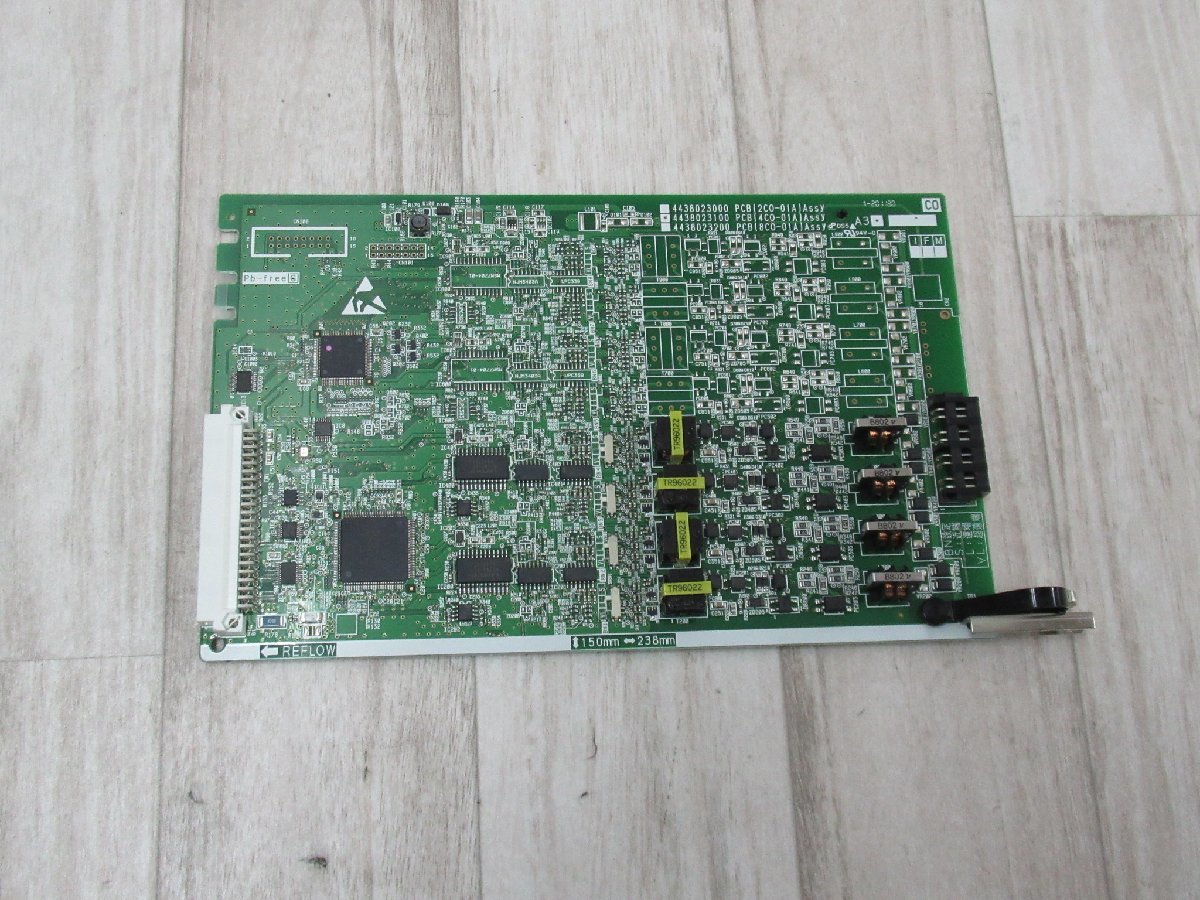 ・LF3 17135◆保証有 SAXA/サクサ 4CO-01A PLATIAⅡ/プラティア2 プラティア2 4アナログ局線ユニット 20年製 (Croscore,IPoffice対応)拍卖