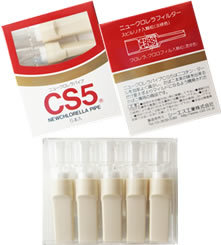 ★ニュークロレラパイプ★CS5【5本入】ダブル吸着方式を採用【衝突式・濾過式併用】ニコチン・タールを効率よく減少★コンパクトサイズ拍卖