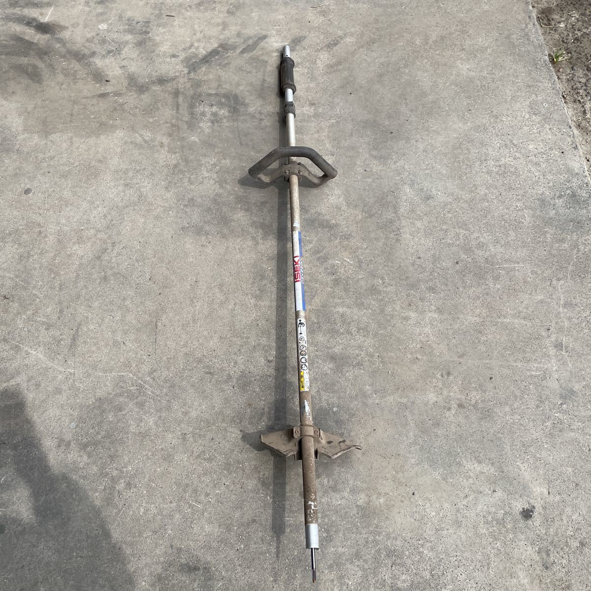 Y18 ISEKI 草刈機 CZX2600 パイプシャフト パイプ径約24mm シャフト径7mm 歯山7山 農くる 山口発拍卖