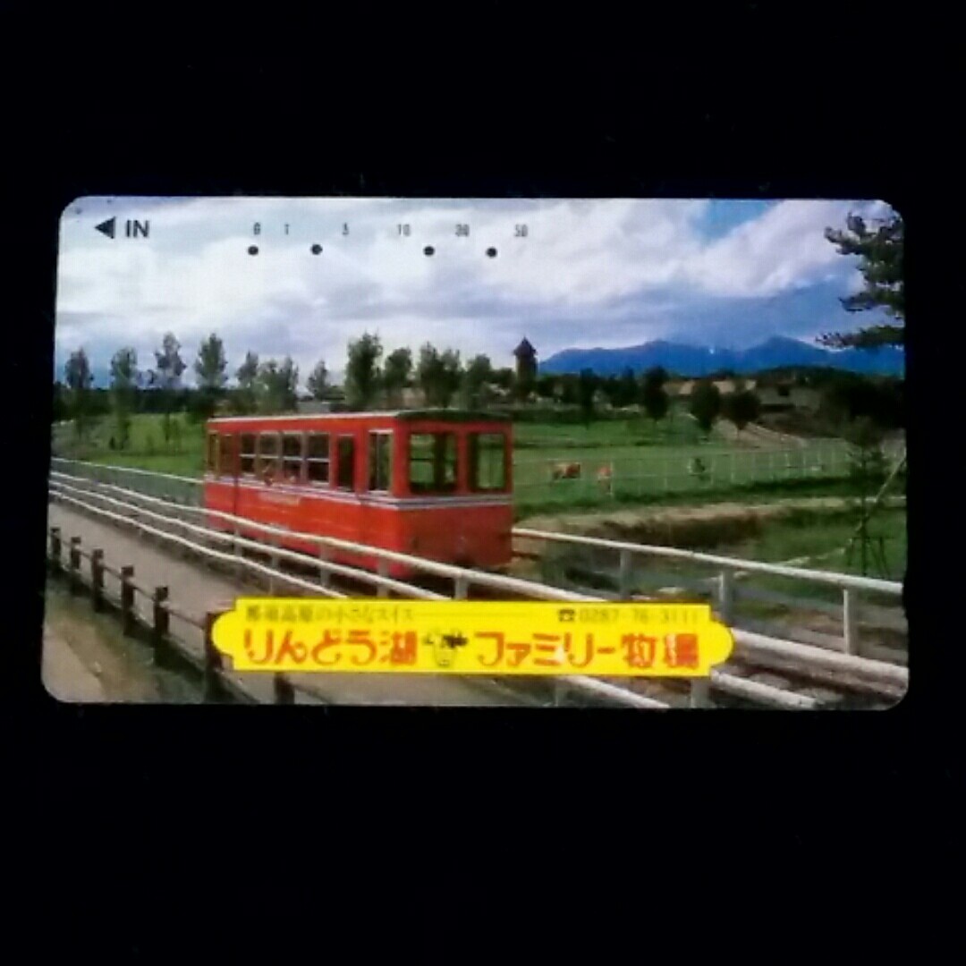 アプト式スイス鉄道 りんどう湖ファミリー牧場 テレカ50 NTT東日本(2019年に廃線)拍卖