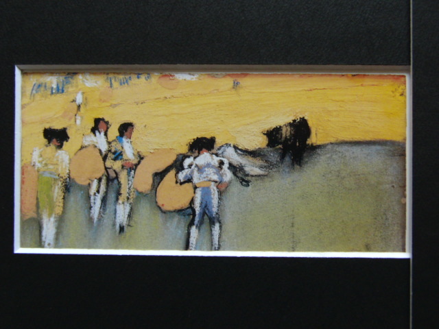 ピカソ、【闘牛】、新品高級額 額装付、年代物・希少画集画、状態良好、送料無料 風景画拍卖