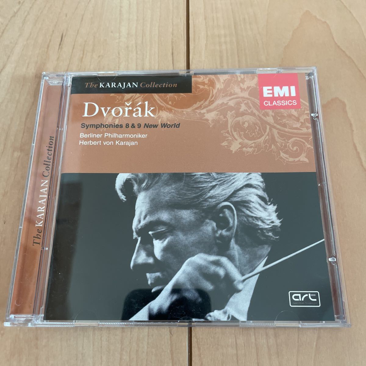 ○ CD カラヤン KARAJAN Collection Dvorak ドヴォルザーク Symphonies 8&9 New World EMI 輸入盤拍卖