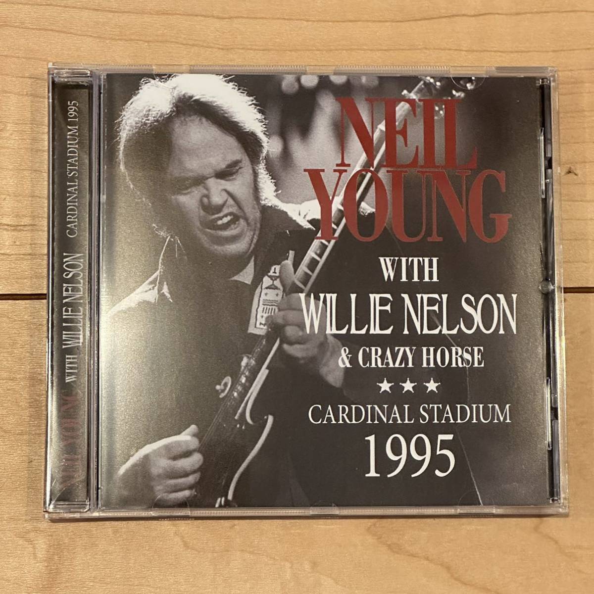 ■ CD NEIL YOUNG WITH WILLIE NELSON & CRAZY HORSE CARDINAL STADIUM 1995 AACD0148拍卖