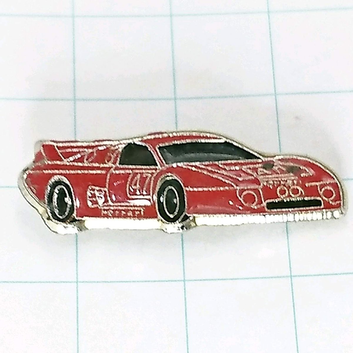 送料無料)レトロカー レーシングカー フェラーリ ルマン 自動車 ピンバッジ PINS ピンズ A15706拍卖