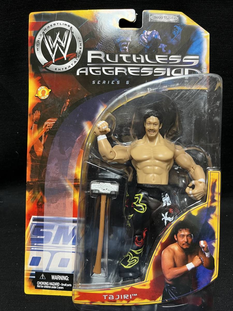 JAKKS:WWE RUTHLESS AGGRESSION SERIES 5 タジリ (未開封品)拍卖