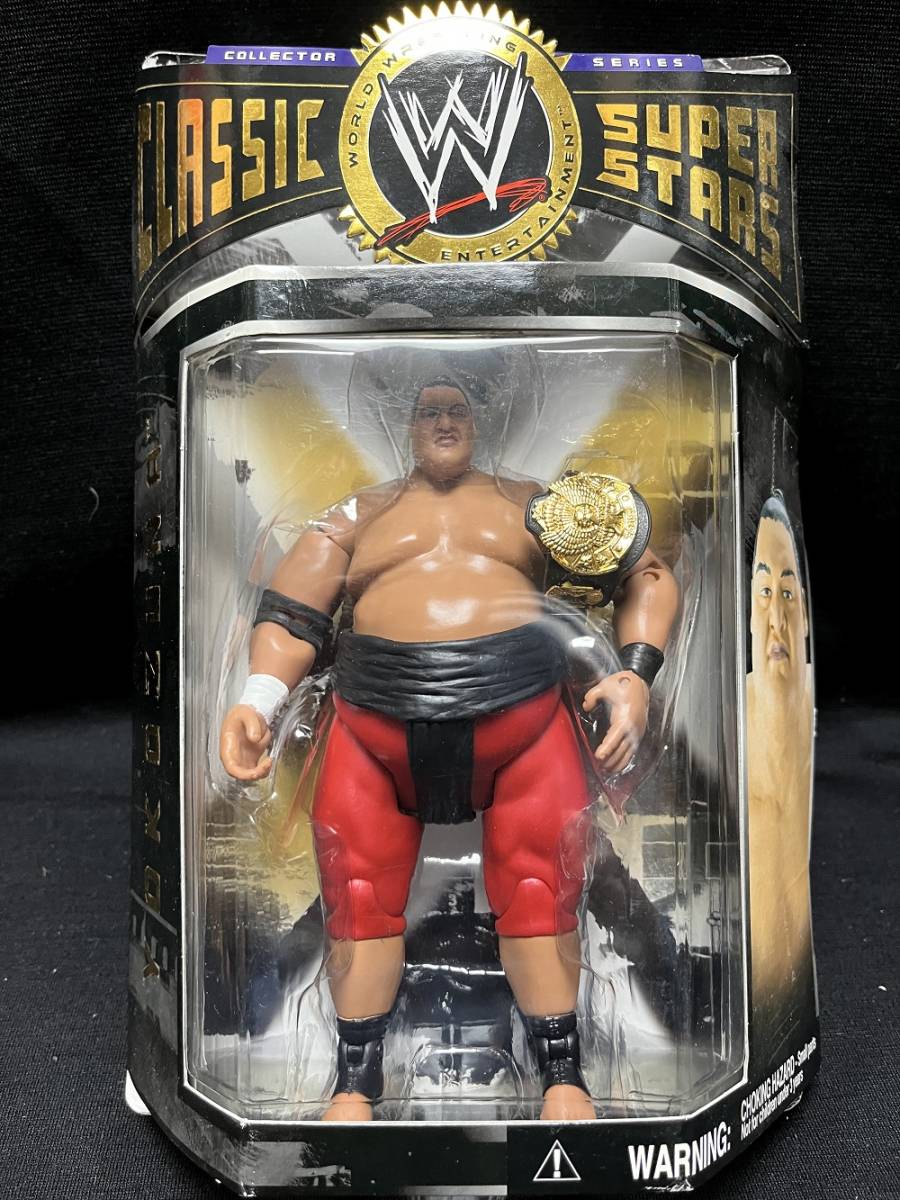 JAKKS:WWE Classic Superstars Series 4 ヨコズナ w/ベルト (未開封品)拍卖