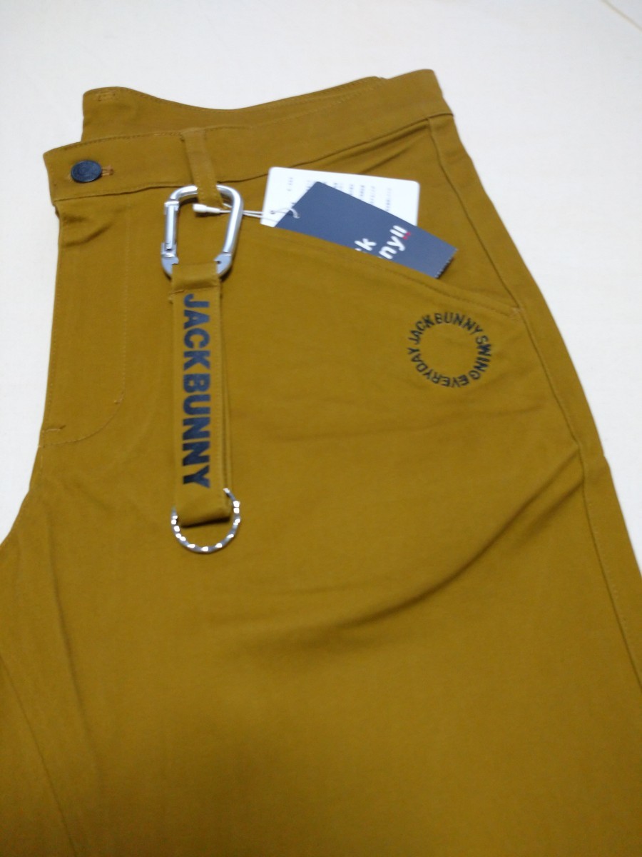 ベージュ 0サイズS ジャックバニー ストレッチパンツ ゴルフウェア 新品 レディース拍卖