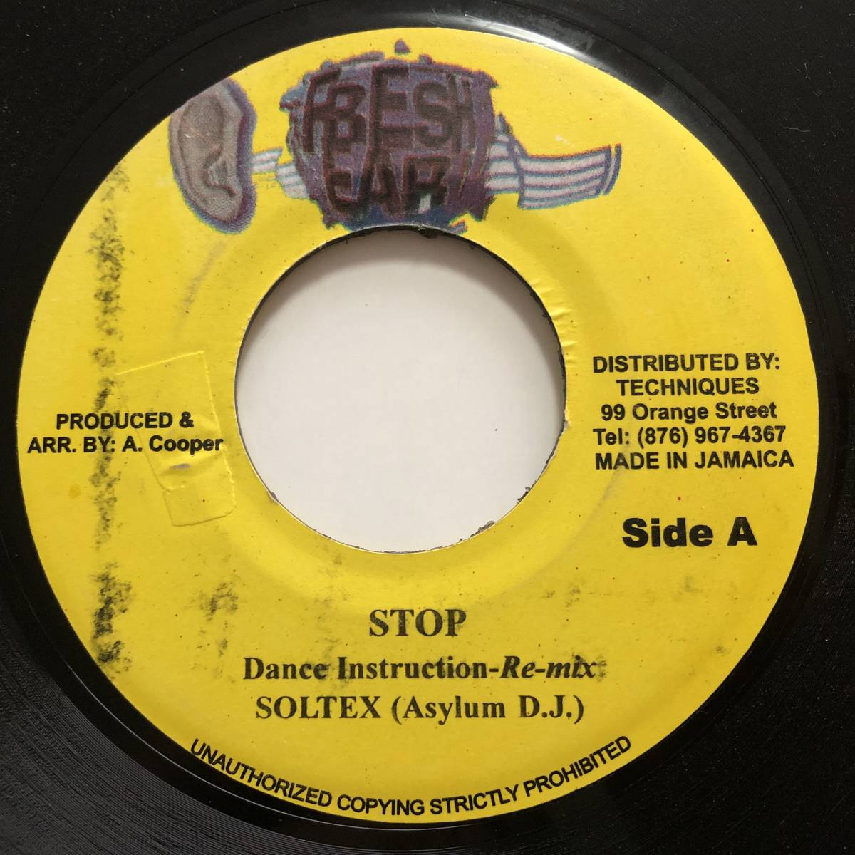 試聴 / SOLTEX(Asylum D.J.) / STOP /Phantom Riddim/Reggae/Dancehall/'04/big hit !!/7inch/832拍卖