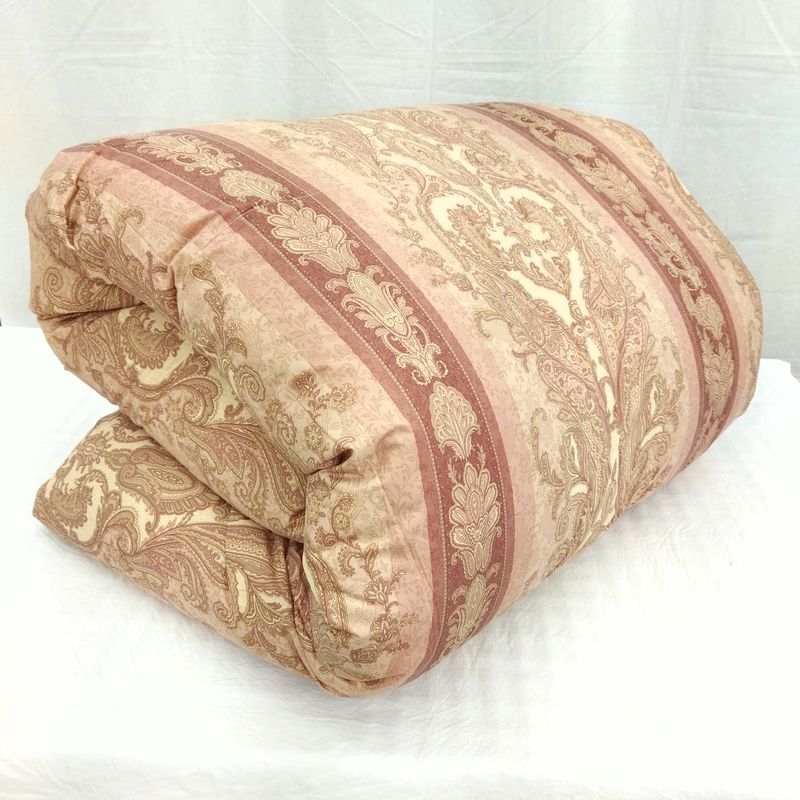 送料無料 高品質フランス産ホワイトダウン90% エクセルゴールドラベル 羽毛布団 セミダブルロング 抗菌防臭加工 二層式 ツインキルト拍卖