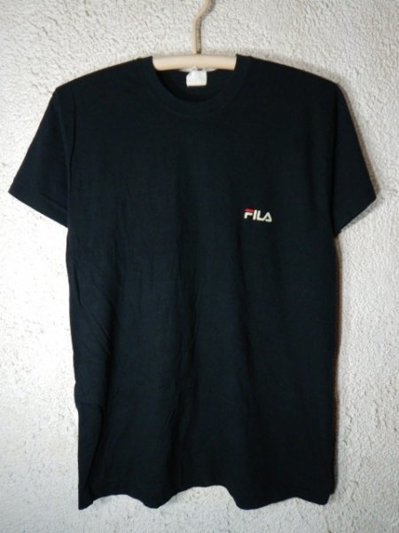 to6140 FILA フィラ 半袖 tシャツ ワンポイント ロゴ デザイン 人気 vintage ビンテージ 送料格安 拍卖
