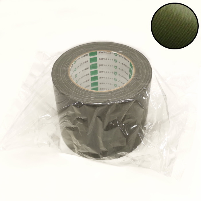 特価 自衛隊 布テープ OD 幅100mm × 長さ25m 1巻 オリーブドラブ アウトドア サバゲー 防災 キャンプ TY111拍卖