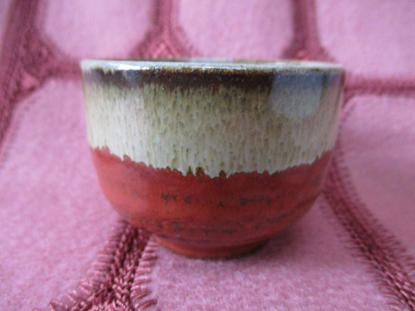 ★酒器? 径6㎝ 高さ4.5㎝ tm2304-16-14★拍卖