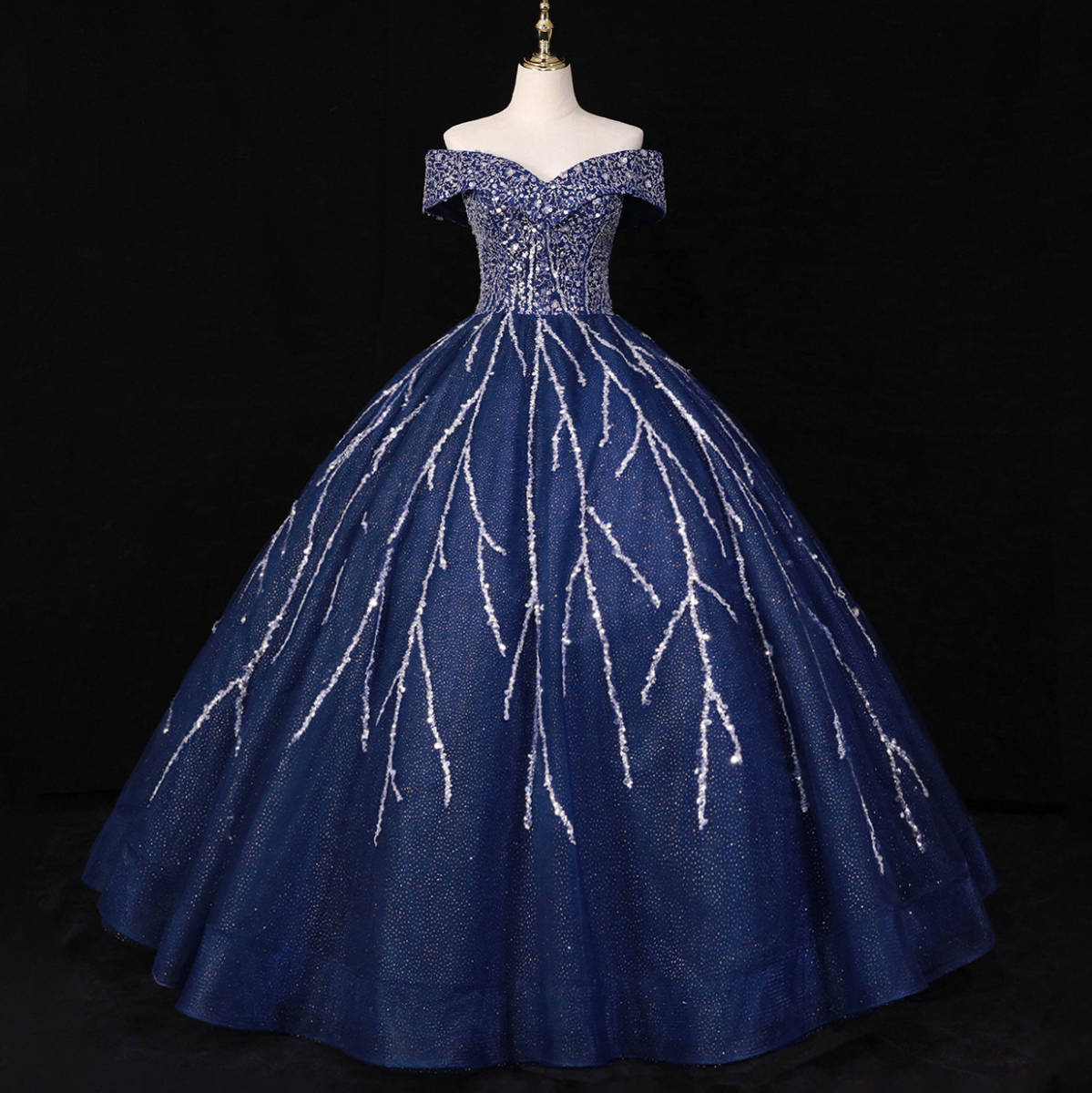 素敵♪サイズオーダー無料★色変更無料★二次会パーティードレス4点セット★アクセサリー小物付属★パニエ付属★演奏会衣装★ロングドレス拍卖