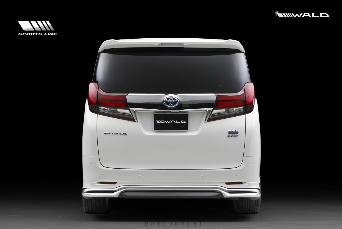 【WALD-SPORTSLINE】 トヨタ アルファード 30系 H27.1~ リアスカート S SA SR EL G X エアロ スポイラー拍卖