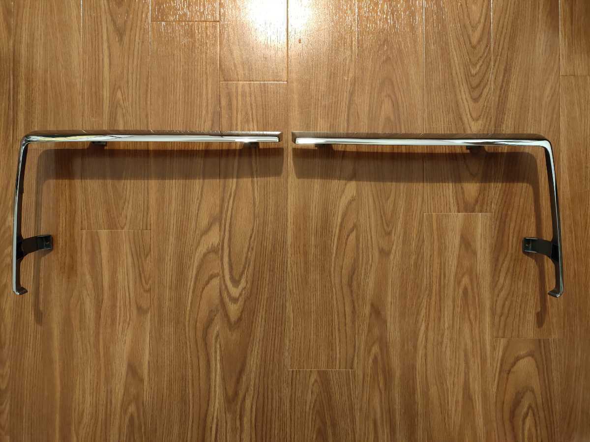 VOLVO ボルボ 240 純正 専門業者にて再メッキ加工 クロームメッキ 樹脂製 L型 ヘッドライト トリム モール 美品 超希少 獄レア拍卖