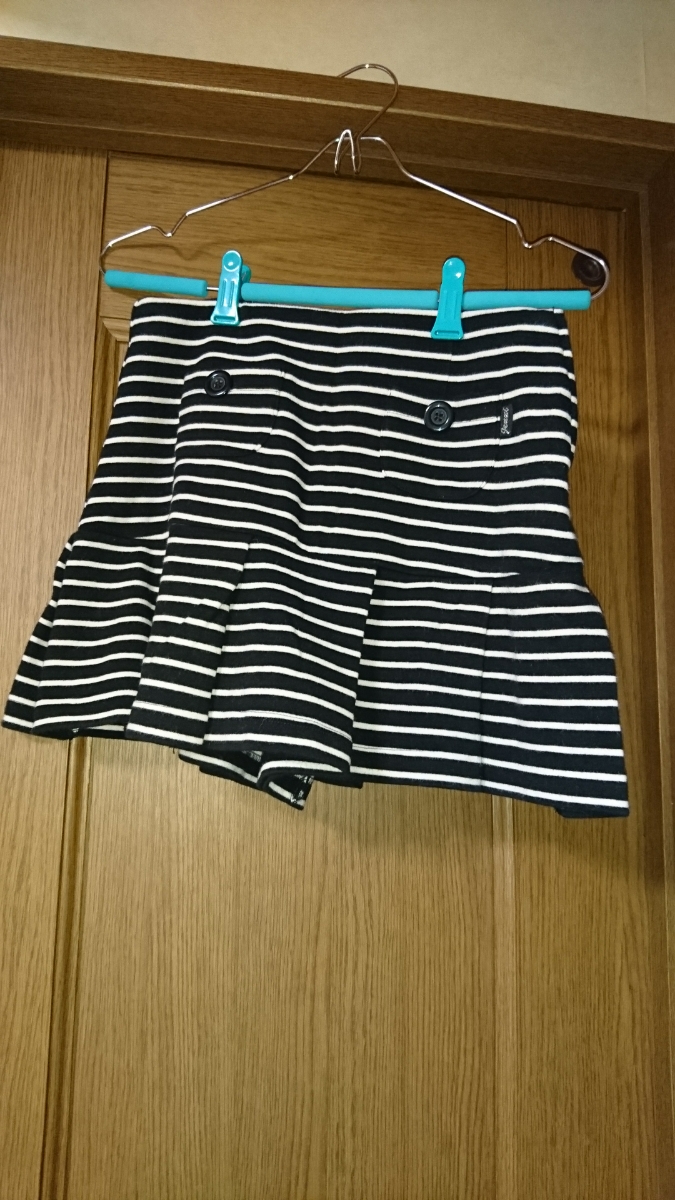 ◆Jenni◆キュロット◆半ズボン◆ボーダー◆拍卖