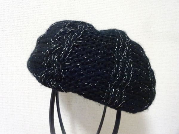 :八百吉:レディース・ガールズ ニット帽 ベレー帽 サイズ57cm〜59cm スタイル帽子 キャップ 帽子拍卖