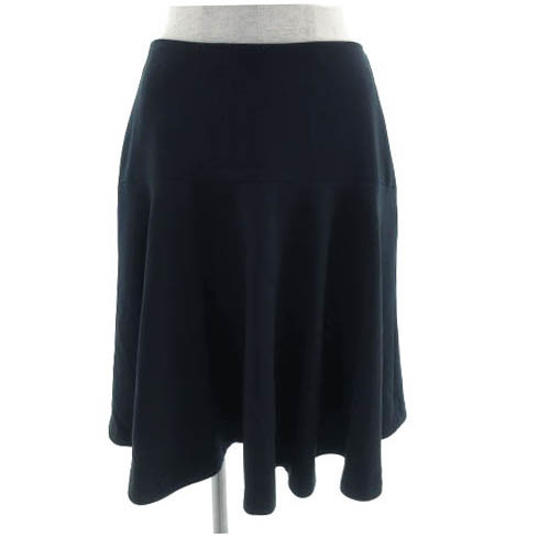 クチュールブローチ COUTURE BROOCH スカート フレア ミディ丈 ネイビー 紺 38 レディース拍卖