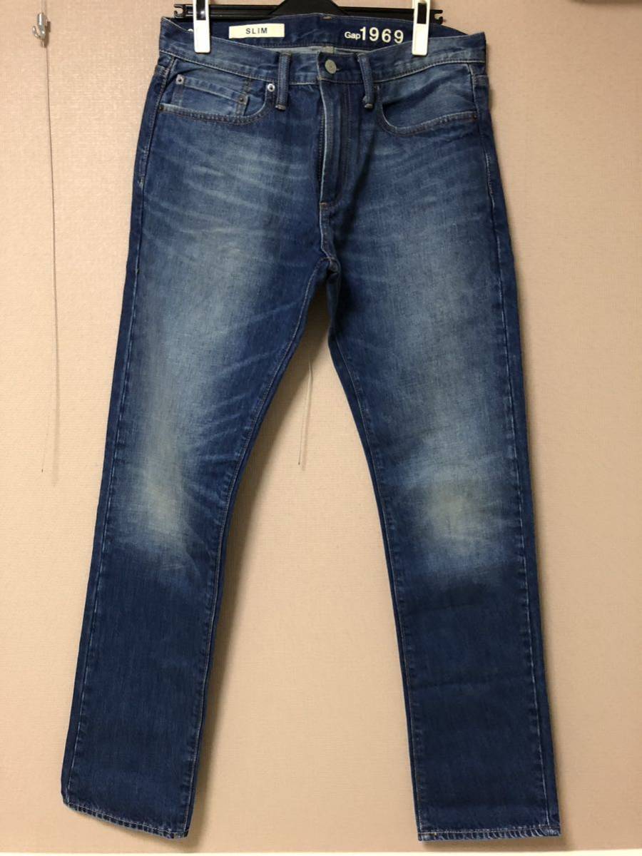 【極美品】GAP ギャップ デニム パンツ ジーンズ ジーパン スリム拍卖