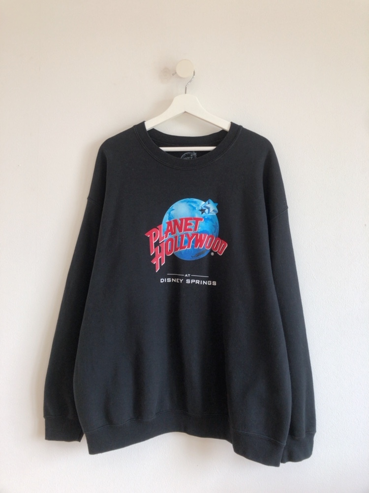 レア PLANET HOLLYWOOD AT DISNEY SPRINGS BIGトレーナーXL拍卖
