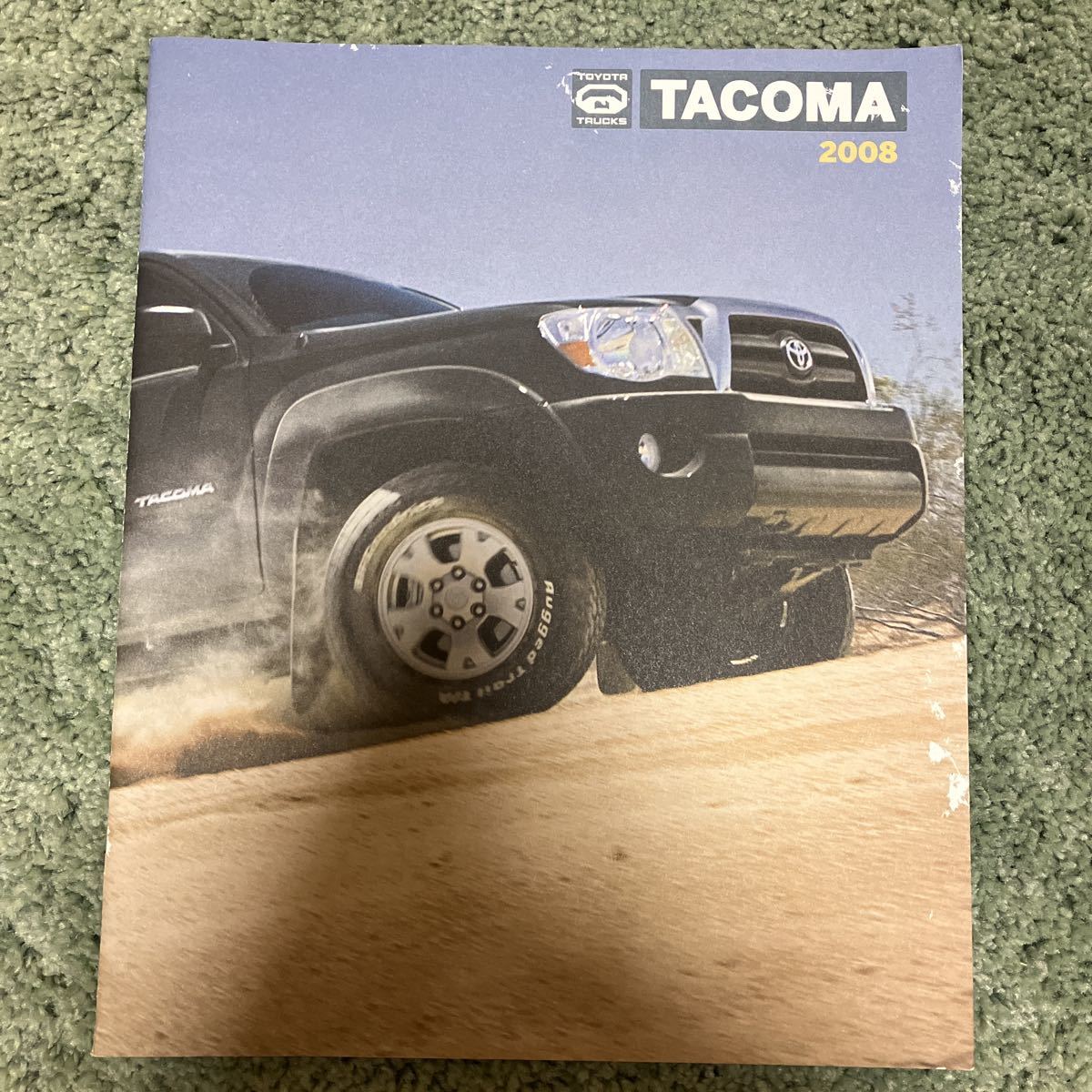 トヨタ 2008 タコマ カタログ USDM Tacoma toyota 拍卖