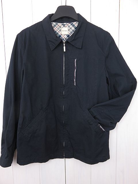 【送料無料】カールヘルム Karl Helmut ジップアップジャケット ピンクハウス 紺 L拍卖