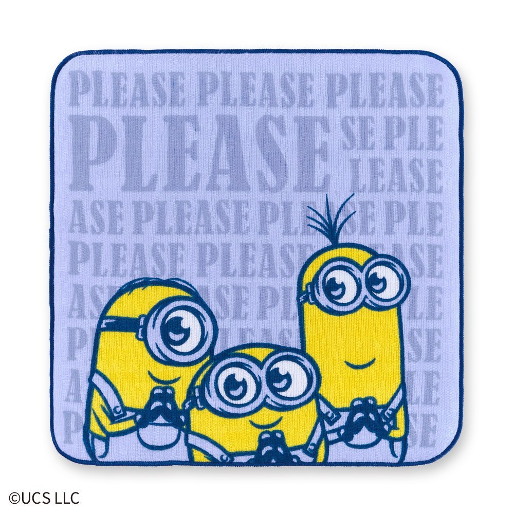 ミニオンズフィーバー ガーゼパイルハンカチ ミニオンズ MINIONS フィーバー ハンドタオル クリックポスト可拍卖