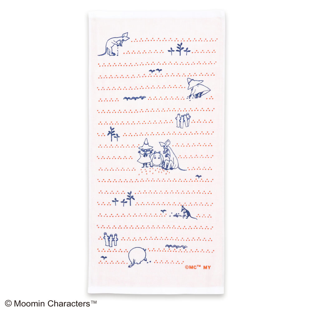 2022年新作 ムーミン ダブルガーゼキッチンクロス ガーデニング 34x70cm MOOMIN 北欧 吸水 速乾 抗菌拍卖