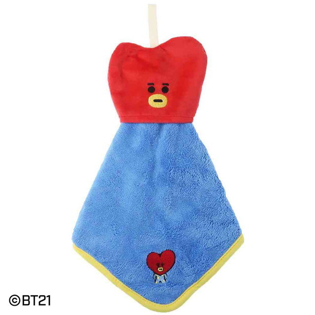 BT21 公式グッズ 新作 マイクロループタオル マスコット TATA タオル ビーティー拍卖