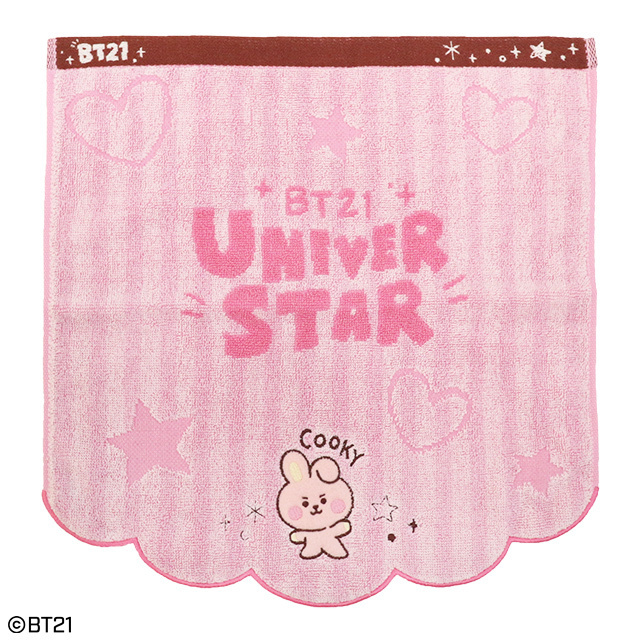 BT21 公式グッズ ベビー COOKY ウォッシュタオル 34×36cm ハンドタオル ベイビィー拍卖
