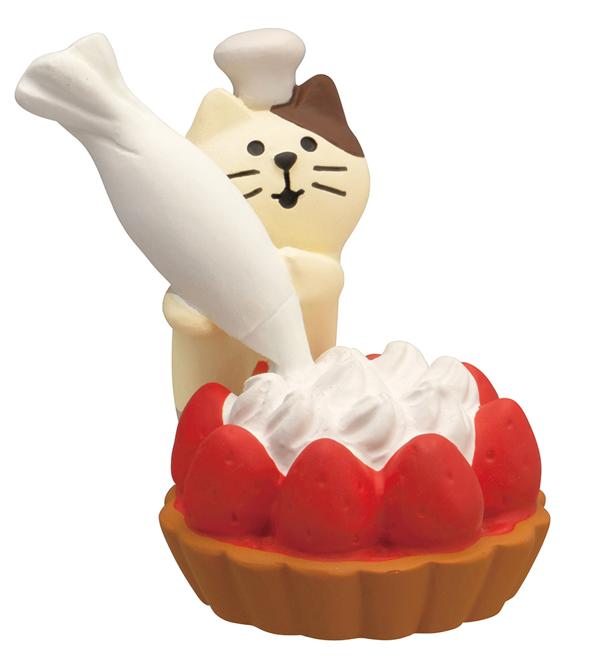デコレ コンコンブル とれたていちごカフェ いちごタルト子猫 ZCB-62726 DECOLE concombre拍卖