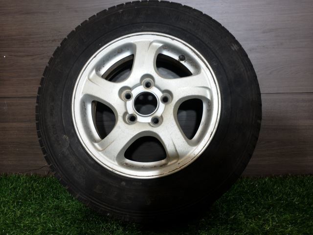 アルミホイール 三菱 純正 15×5.5j 114.3★50? ハブ径約67 1本★管286168拍卖