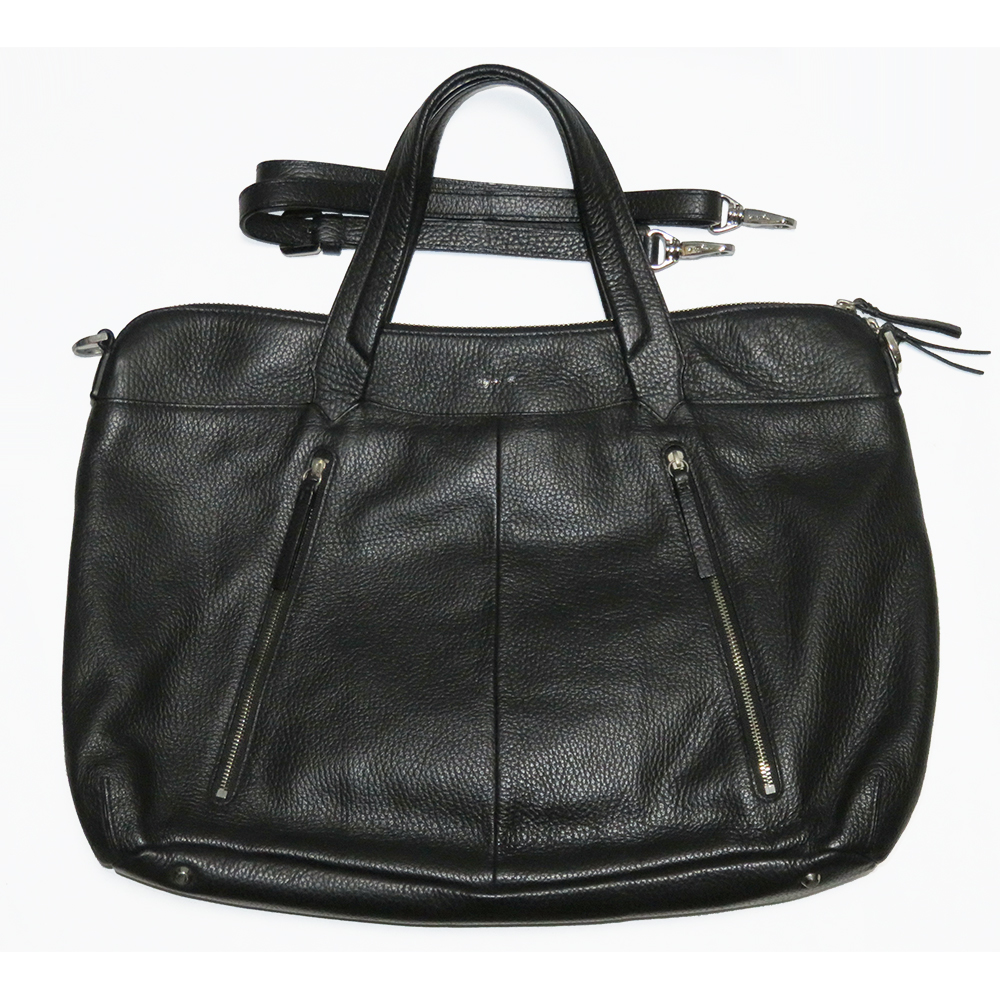 Agnes b. VOYAGE 2wayレザーショルダーバッグ 美品 トート ハンド 牛革 アニエスベー ボヤージュ 拍卖