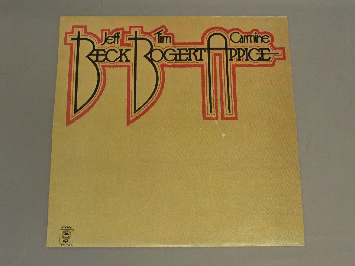 ★英LP JEFF BECK TIM BOGERTY CARMINE APPICE/BECK BOGERT APPICE オリジ☆拍卖