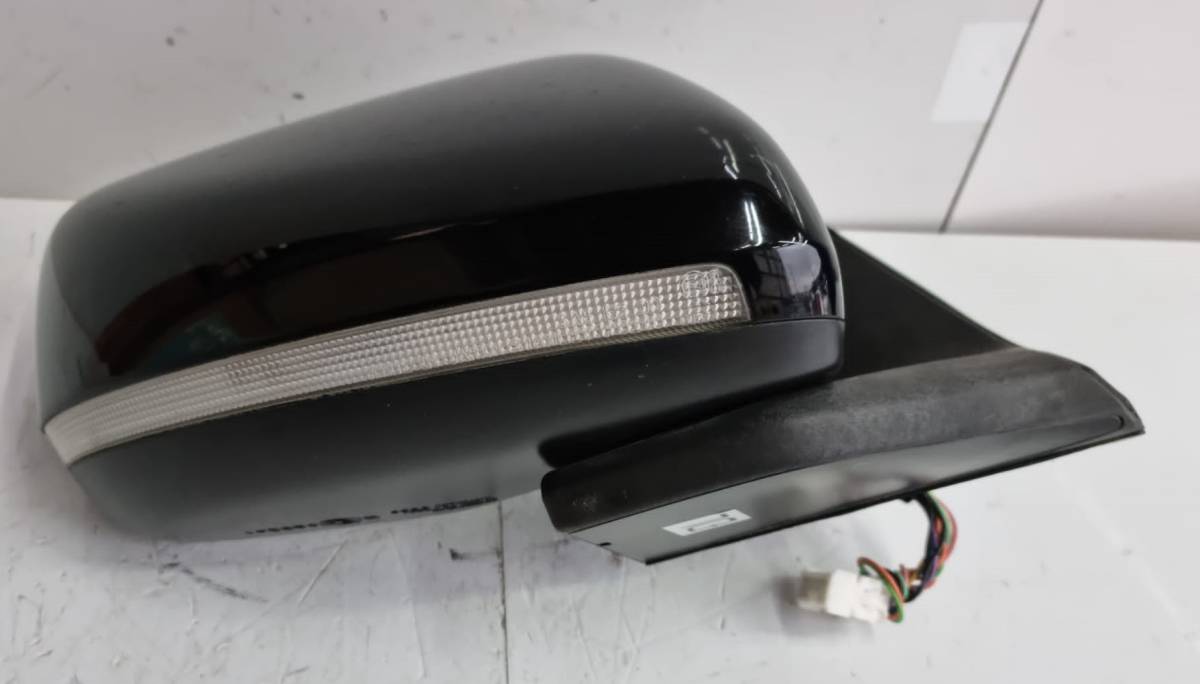 ホンダ CR-Z ZF1 ドアミラー 右 (NH731P ブラックパール)拍卖