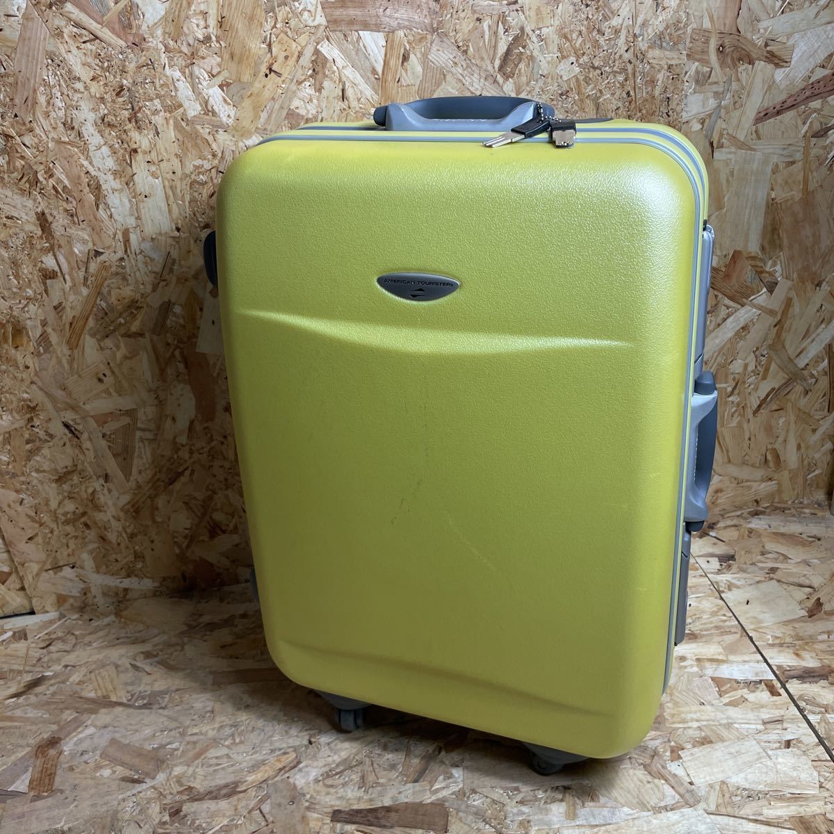 k 旅行 キャリーケース 鍵付き 破損箇所有り 中古拍卖