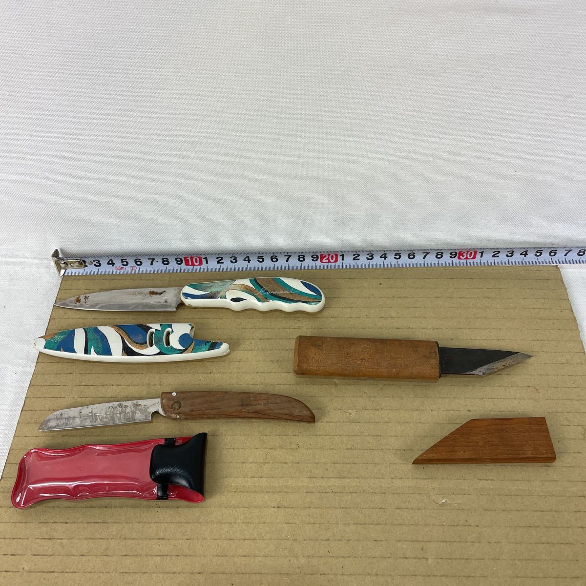 k ナイフ 小型 アウトドア 釣り セット 中古拍卖